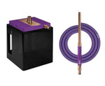 Fajka Wodna Hoob Atom Royal Purple x Bronze x BK