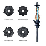 Colonne De Chicha Karma 3.0 Mini Stripe Blue Sky