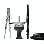 Кальян Aladin MVP 360 Золотой Прозрачный