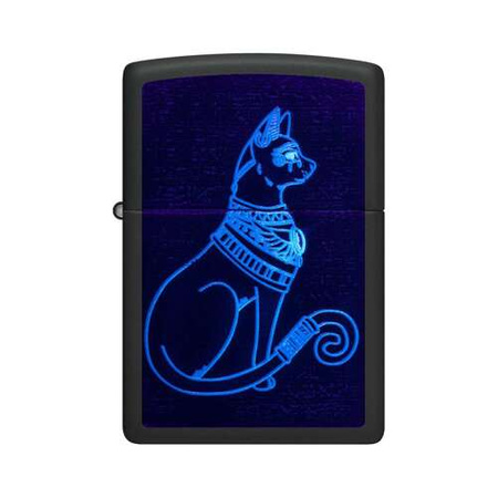 Lighter ZIPPO - GLOWING SPIRITUAL CAT