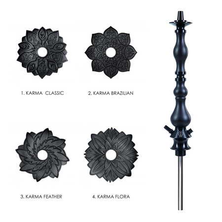 Shisha (Stem) Karma 0.0 Black
