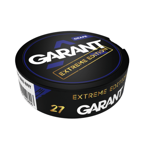 Nicotine Pouche GARANT (Grant) Extreme - Grape 50mg