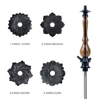 Fajka Wodna Karma 3.1 Stripe Black