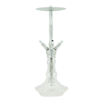 Wasserpfeife WD Hookah Alu Silver A40A - 9 Clear