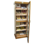 Humidor - Brown Cigar Cabinet (Large)