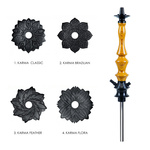 Shisha-Säule Karma 3.3 Yellow