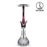 Waterpipe Wookah Crystal Check Black Pink