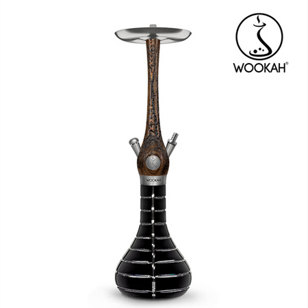 Waterpipe Wookah Mastercut  Striped Black Grom Wenge