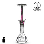 Waterpipe Wookah Crystal Venti Black Pink