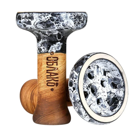 Hookah Bowl Oblako Black BLACK MARBLE