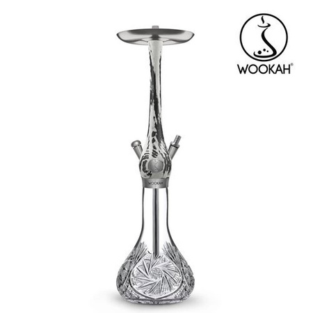 Waterpipe Wookah Mastercut Crystal Mill White/Black