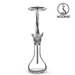 Fajka wodna Wookah Mastercut Crystal Smooth White/Black