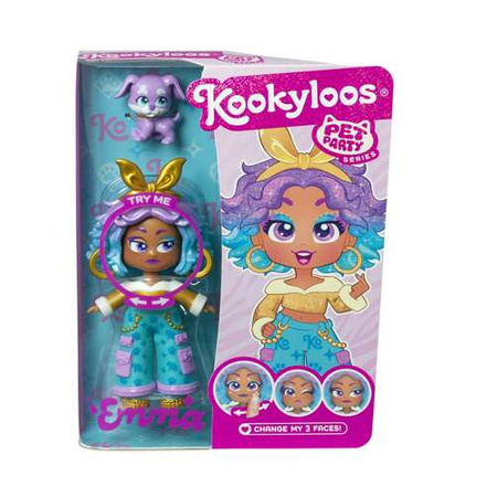 KOOKYLOOS Pet Party Doll Display Asst ROXY, figurki