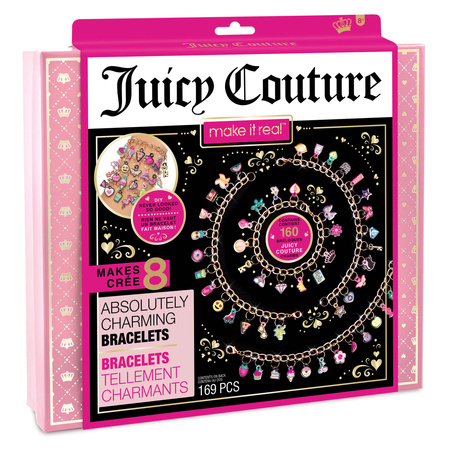 MAKE IT REAL Zestaw do tworzenia bransoletek Juicy Couture Absolutely Charming, zabawka kreatywna