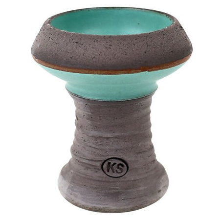 Hookah bowl Masta KS Appo Black Edition Turquoise