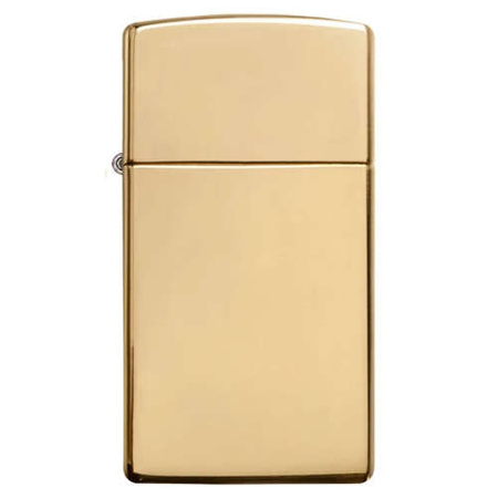 Zapalniczka ZIPPO - SLIM BRASS HIGH POLISHED