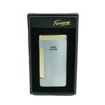 Lighter Fummo Rockley (Flat Torch Flame/Silver&Gold)