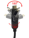 ESPERANZA KABEL HDMI OBROTOWY 1.5M