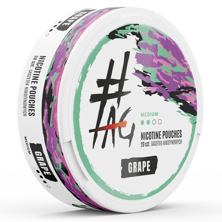 Никотиновые пакетики #TAG - Grape 8mg