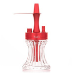 Waterpipe Aladin 2GO ALU Red + Bag