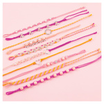 MAKE IT REAL Zestaw do tworzenia bransoletek Macrame Friendship Bracelets, zabawka kreatywna