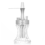 Waterpipe Aladin 2Go Alu Silver + Case