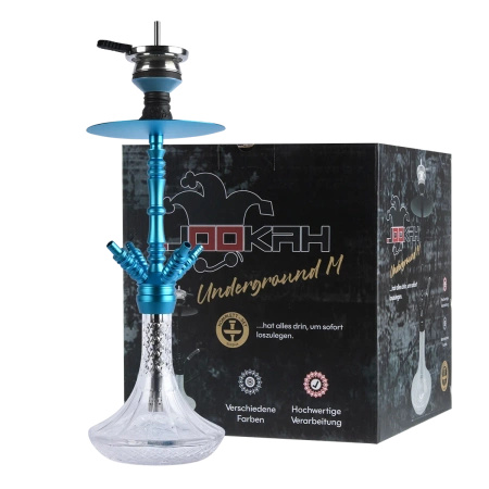Wasserpfeife Jookah Underground M - Sky Blue