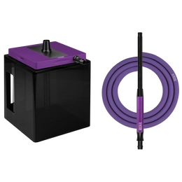 Shisha Hoob Atom Royal Purple x Black x BK