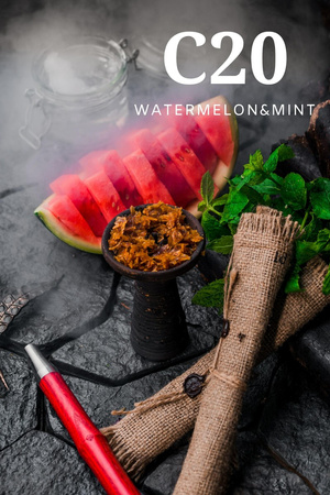 Сироп CULTt C20 для Сухого Табака 900мл