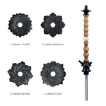 Fajka Wodna Karma 1.1 Walnut White