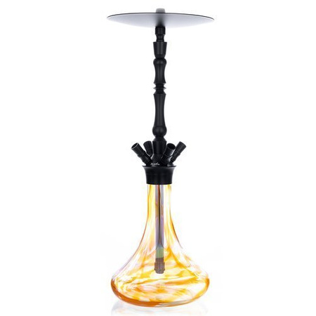 Fajka Wodna Aladin Alux 4 Pomarańczowa