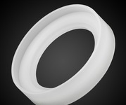 Кольца дистанирующие на чашу из силикона KS Ringo Niebieski