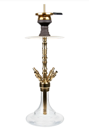 Waterpipe Jookah Stainless Steel Stainphony 06 Medium Gold