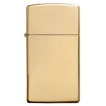 Zapalniczka ZIPPO - SLIM BRASS HIGH POLISHED