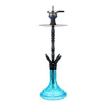 Wasserpfeife Jookah Aluriium NR. 05 Big Size - Black/Sky Blue