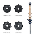 Shisha (Stem) Karma 3.2 Stripe Ivory