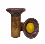 Foyer Oblako Flow Yellow On Garnet