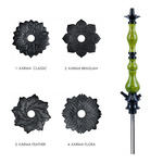 Fajka Wodna Karma 0.0 Green