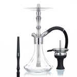 Waterpipe Aladin MVP 360 Silver Transparent with gloss