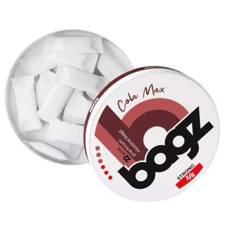 Saszetki nikotynowe BAGZ Cola Max 3/6 Strong