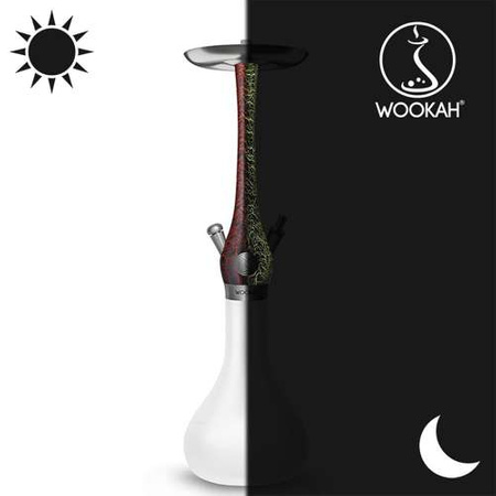 Waterpipe Wookah Misty Smooth Lumi Red