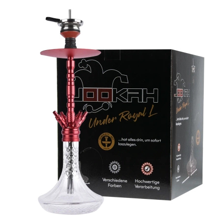 Fajka Wodna Jookah Under Royal L Red