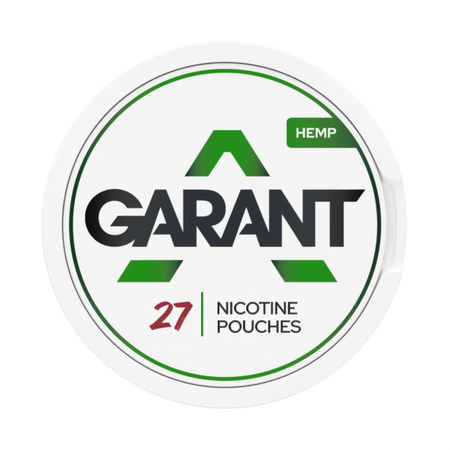 Nicotine Pouche GARANT (Grant) Regular - Hemp 25mg