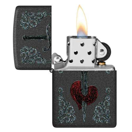 ZIPPO - HEART DAGGER TATTOO