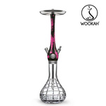 Waterpipe Wookah Crystal Squares Black Pink