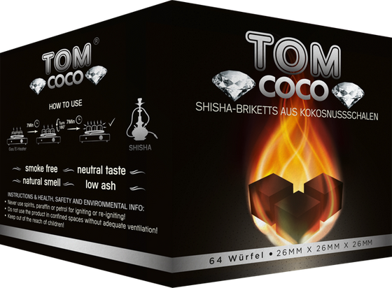 Węgiel Do Shishy Kokosowy Tom Cococha Diamond 1kg