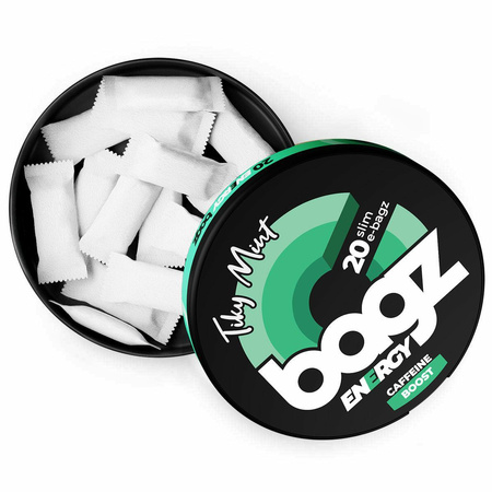 Pliculețe cu cafeină BAGZ ENERGY Tiky Mint