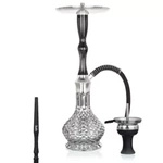 Waterpipe Aladin Epox 555 - Black & Silver